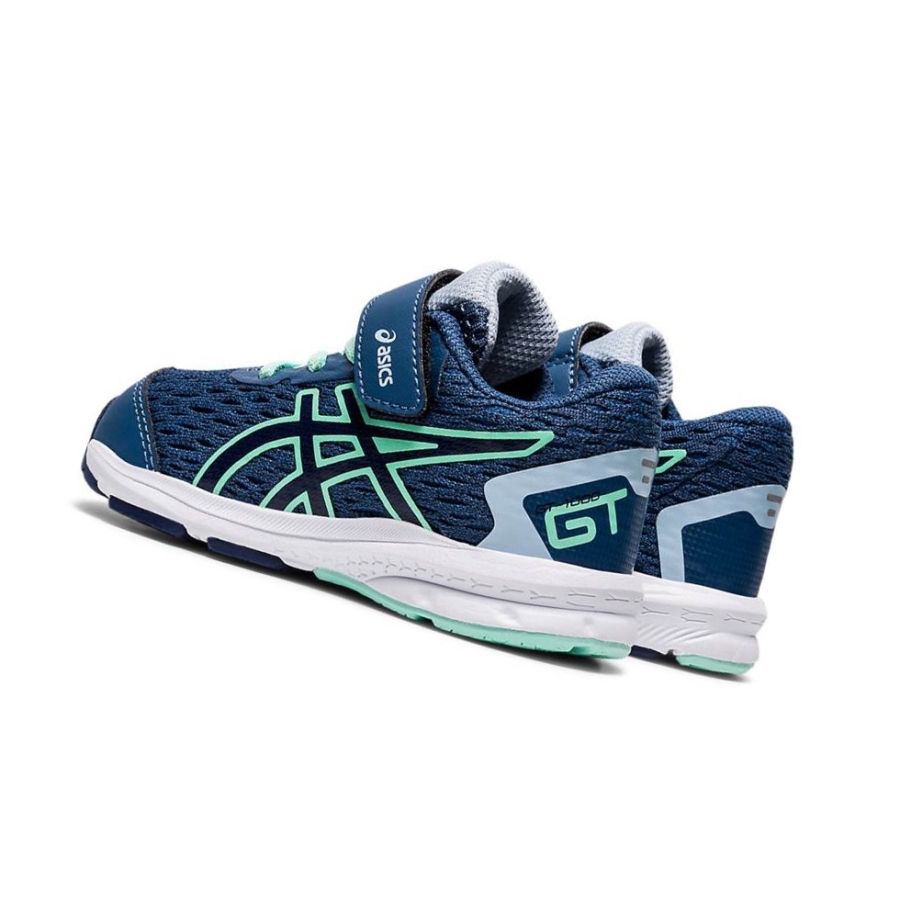 Dark Blue Kids' Asics GT-1000 9 TS Running Shoes | US72934MD - Asics Outlet Sale