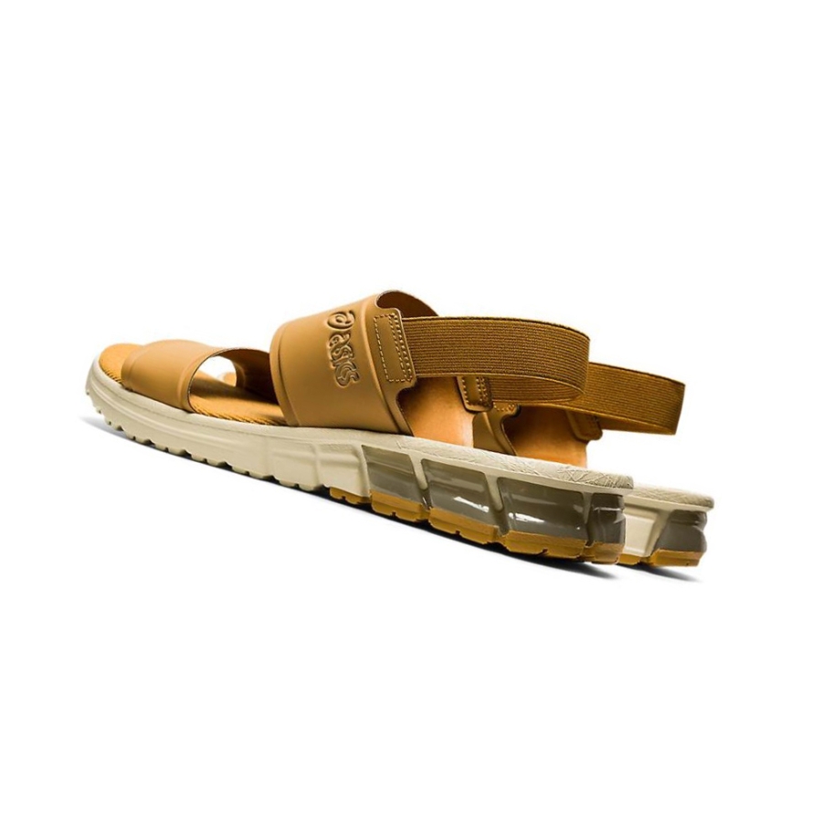 Brown Men's Asics GEL-QUANTUM 90 SD FO Sandals | US57291AZ - Asics Outlet Sale