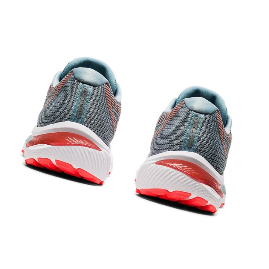 Turquoise Women's Asics GEL-CUMULUS 22 Wide Running Shoes | US16524AU - Asics Outlet Sale