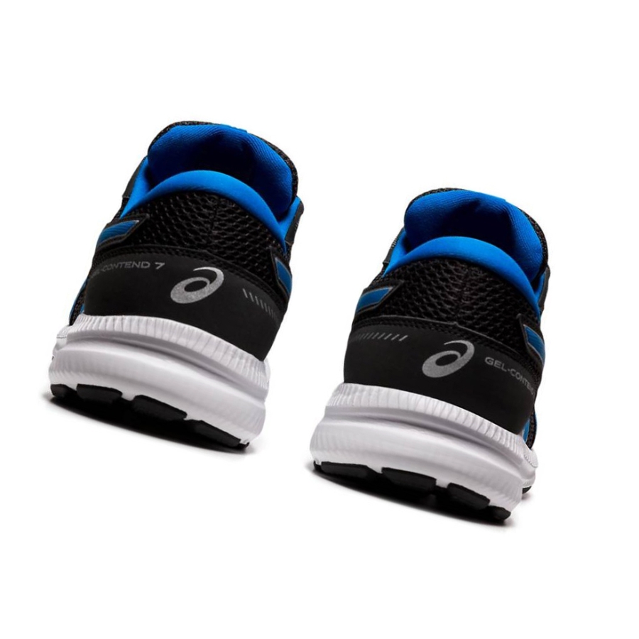 Black Men's Asics GEL-CONTEND 7 Running Shoes | US75048NY - Asics Outlet Sale