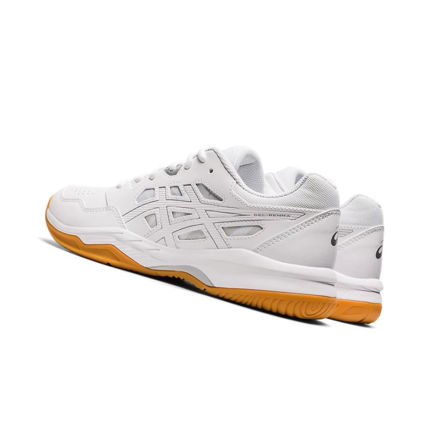 White / Pure Silver Women's Asics GEL-RENMA Sneakers | US71069IC - Asics Outlet Sale