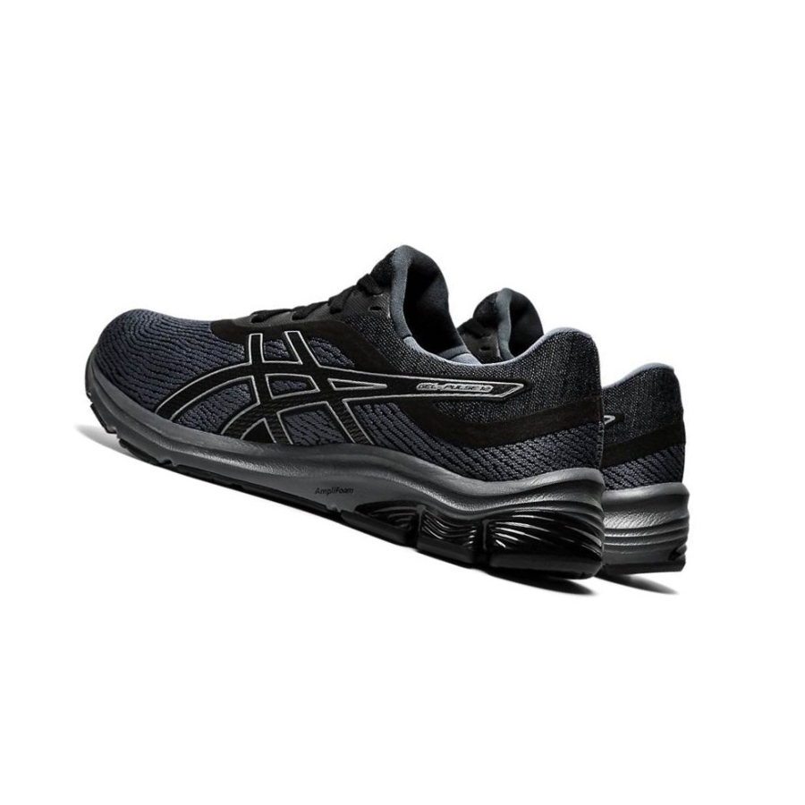 Black Men's Asics GEL-PULSE 12 MONO-SOCK Running Shoes | US85604VO - Asics Outlet Sale