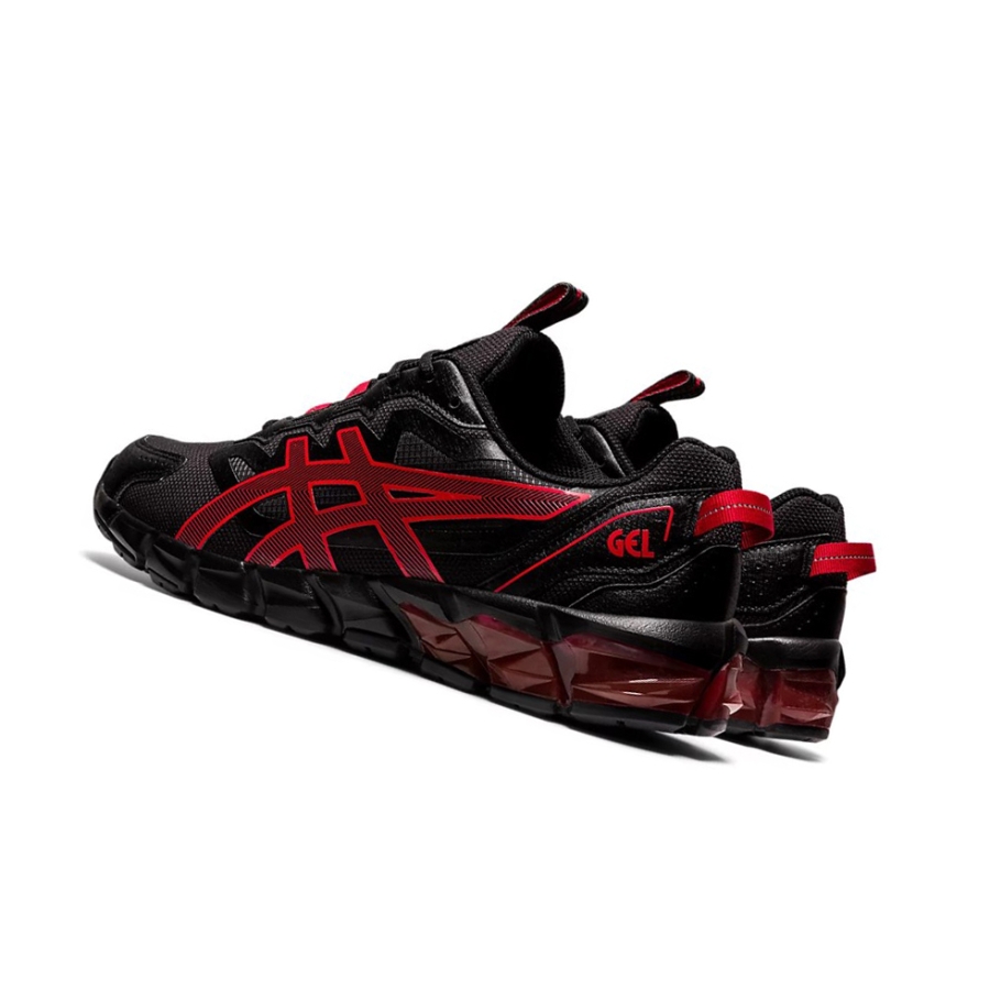 Black / Classic Red Men's Asics GEL-QUANTUM 90 Sneakers | US26798NK - Asics Outlet Sale