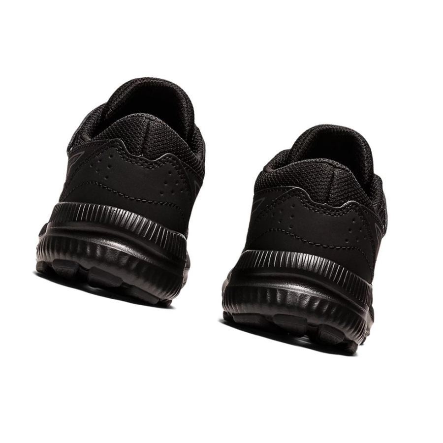 Black / Carrier Grey Kids' Asics CONTEND 8 PS Running Shoes | US27683XQ - Asics Outlet Sale