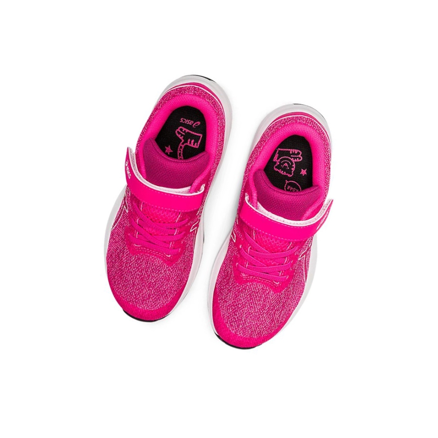 Pink Glo / White Kids' Asics GT-1000 11 PS Running Shoes | US57341HS - Asics Outlet Sale