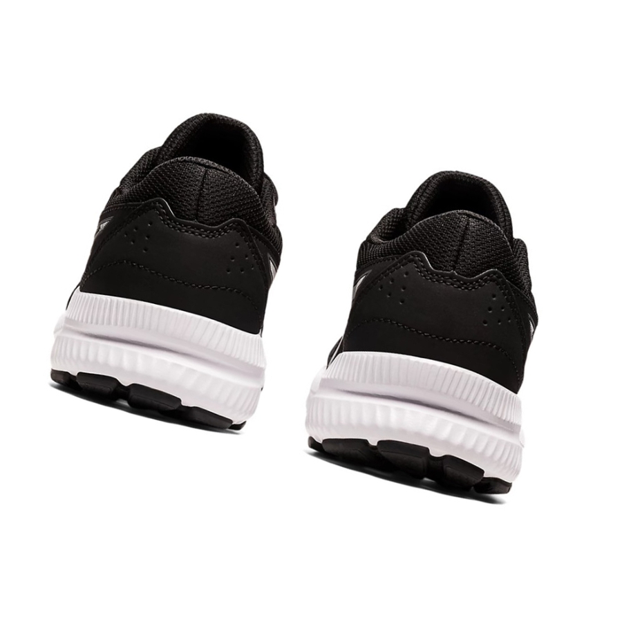 Black / White Kids' Asics CONTEND 8 GS Running Shoes | US07923PD - Asics Outlet Sale
