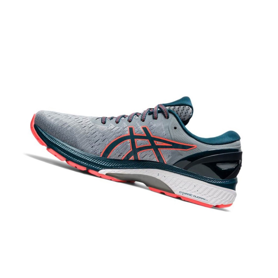 Grey Men's Asics GEL-KAYANO 27 Running Shoes | US06729CK - Asics Outlet Sale