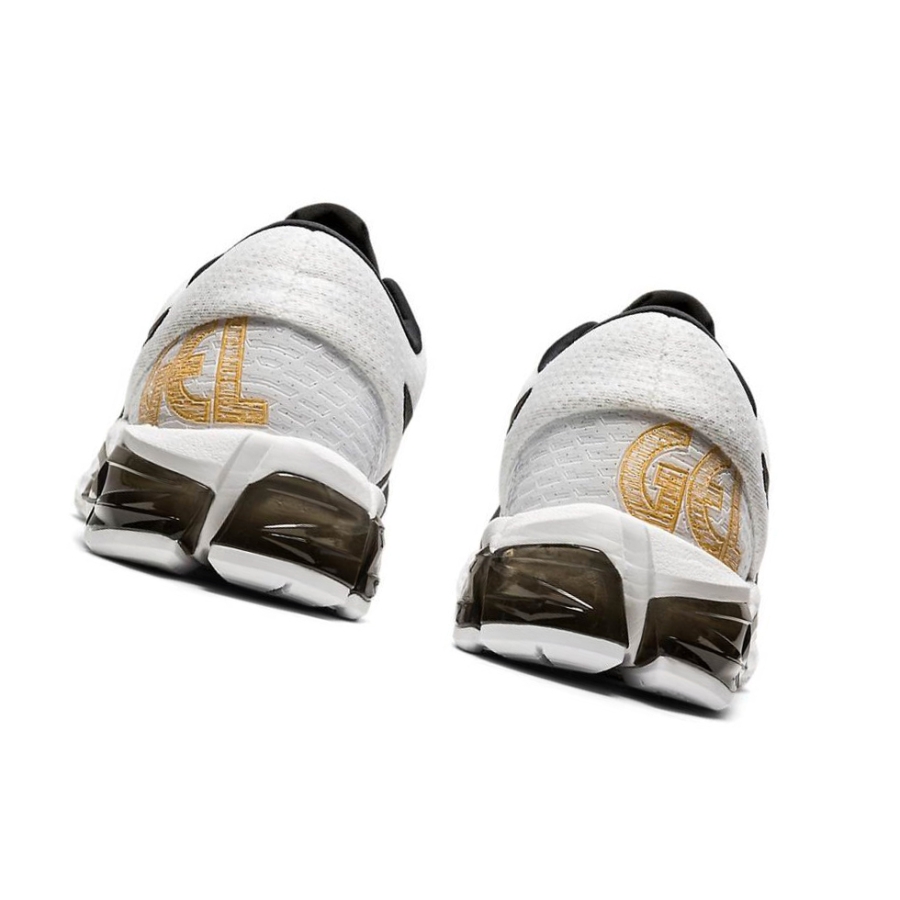 White Men's Asics GEL-QUANTUM 180 5 Sneakers | US56140OF - Asics Outlet Sale