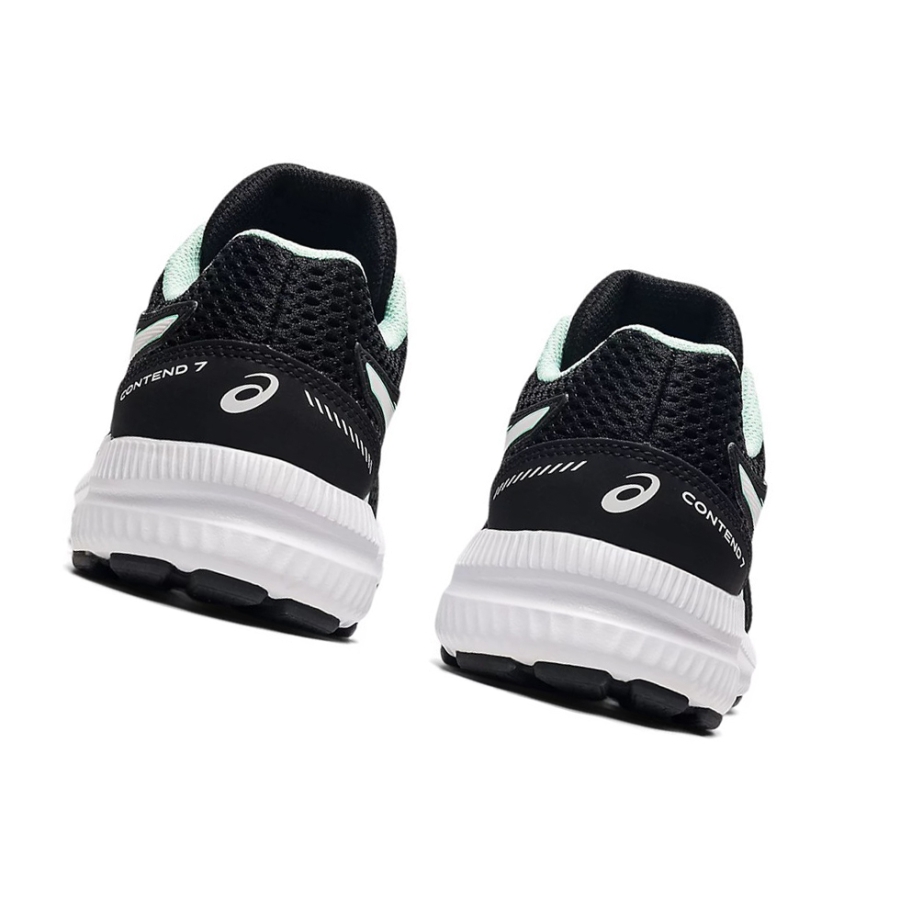 Black / Fresh Ice Kids' Asics CONTEND 7 GS Running Shoes | US71580SO - Asics Outlet Sale