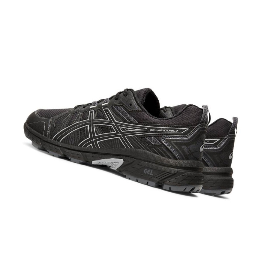 Black Men's Asics GEL-VENTURE 7 4E Trail Running Shoes | US13054IN - Asics Outlet Sale