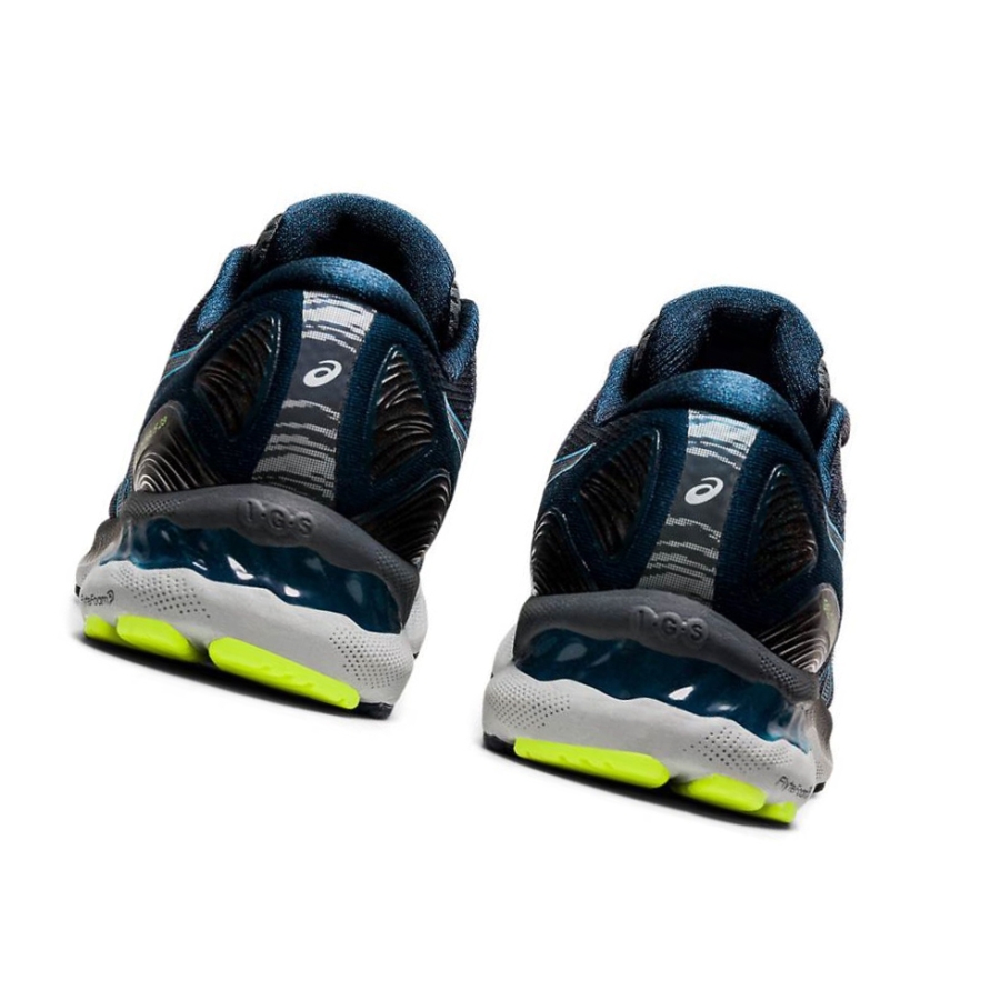 Grey Men's Asics GEL-NIMBUS 23 Running Shoes | US42375RB - Asics Outlet Sale