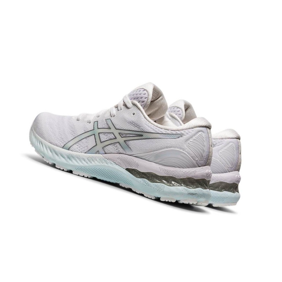 White Women's Asics GEL-NIMBUS 23 Running Shoes | US19756JQ - Asics Outlet Sale