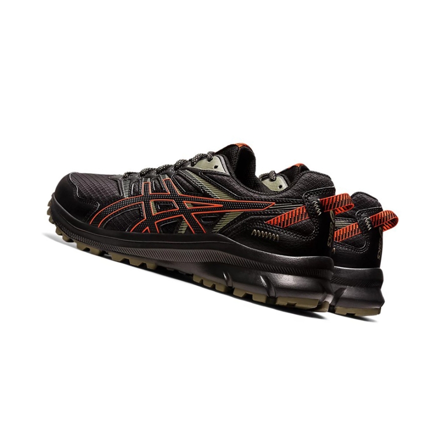 Black / Cherry Tomato Men's Asics TRAIL SCOUT 2 Trail Running Shoes | US23741NR - Asics Outlet Sale