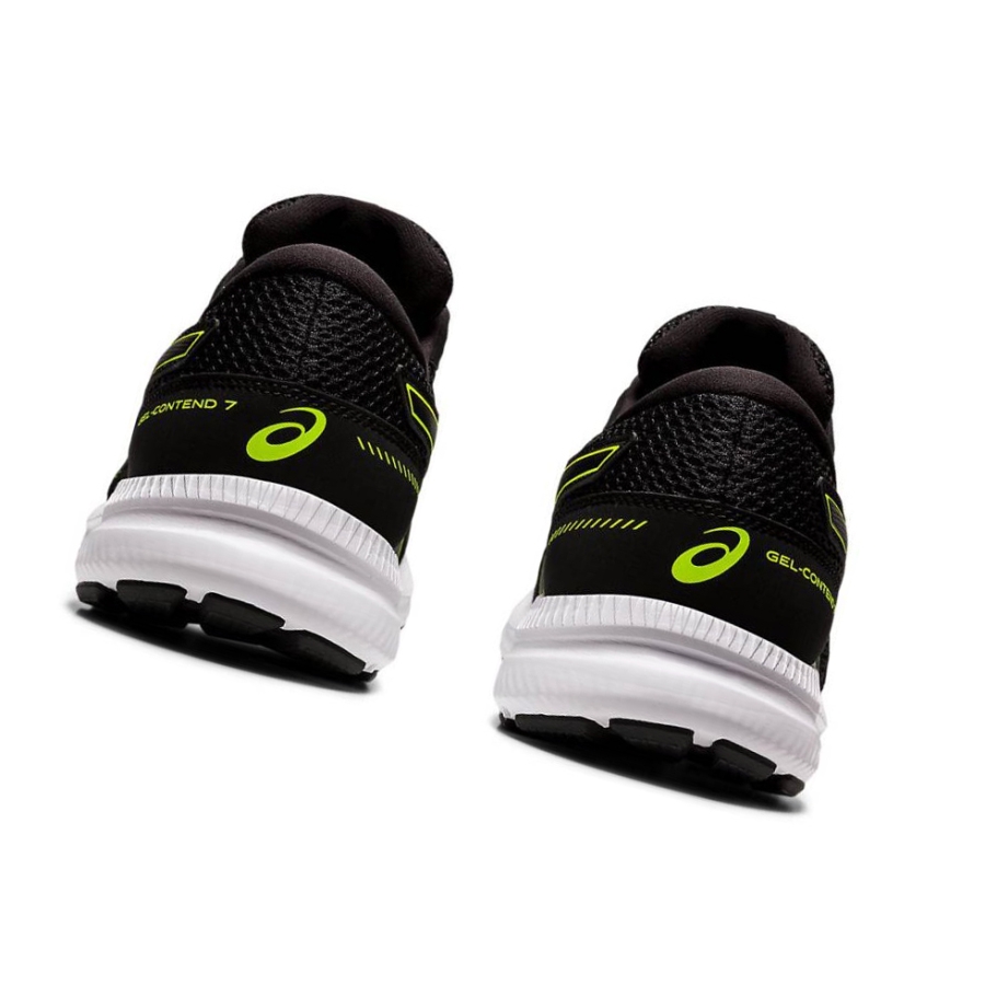 Black Men's Asics GEL-CONTEND 7 Running Shoes | US38409YZ - Asics Outlet Sale