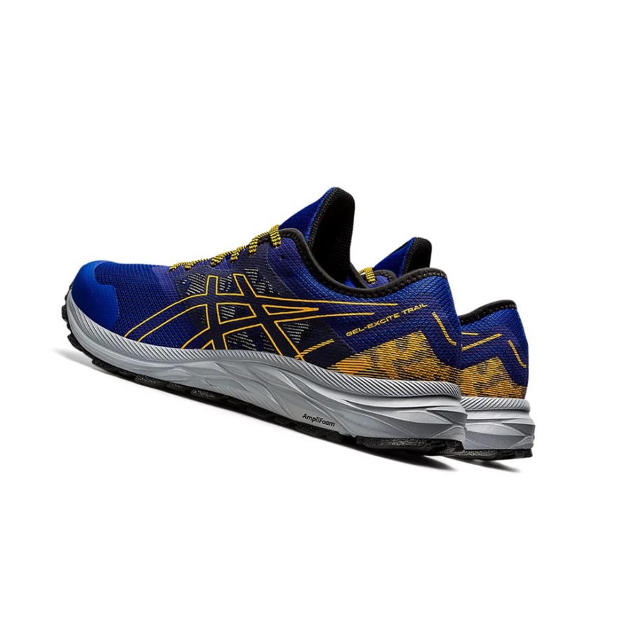 Monaco Blue / Sunflower Men's Asics GEL-EXCITE TRAIL Running Shoes | US27415PR - Asics Outlet Sale