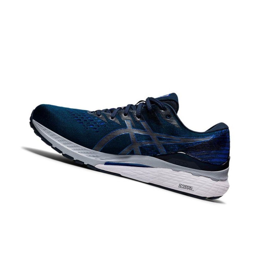 Navy Men's Asics GEL-KAYANO 28 Wide Running Shoes | US57239OA - Asics Outlet Sale