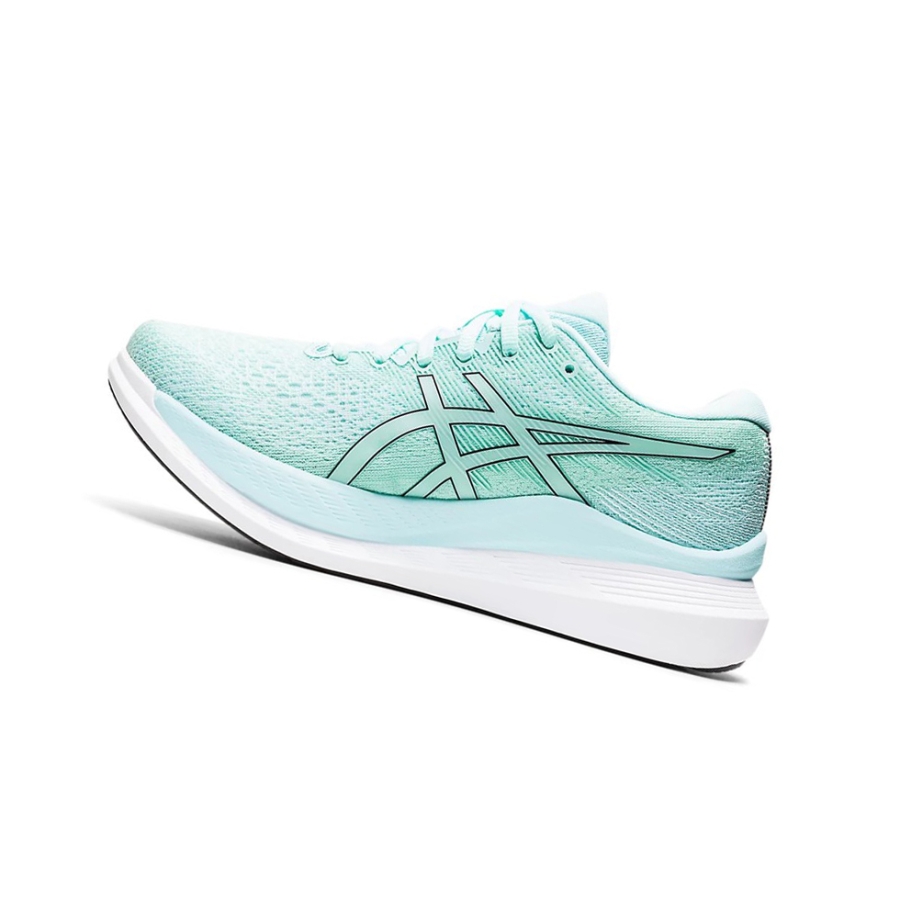 Clear Blue / Black Women's Asics GlideRide 3 Running Shoes | US93612KB - Asics Outlet Sale