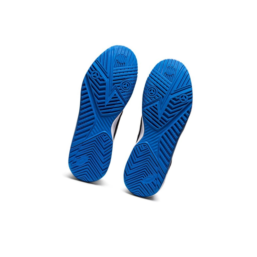 Black / Electric Blue Men's Asics GEL-CHALLENGER 13 Tennis Shoes | US61830BE - Asics Outlet Sale