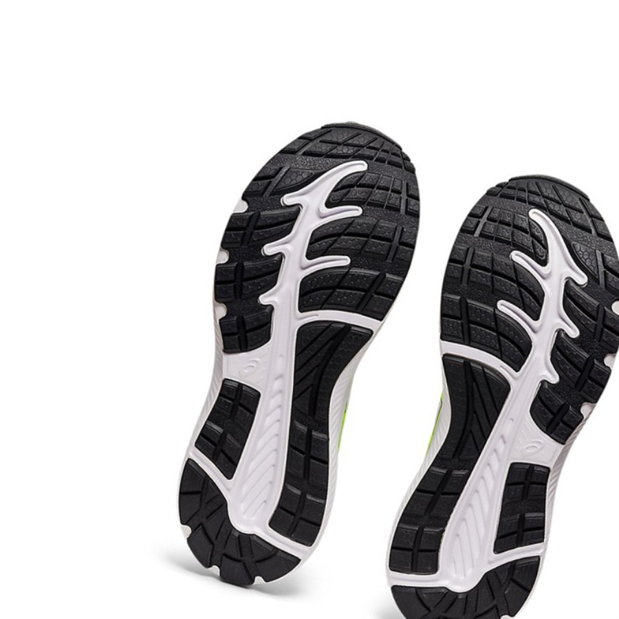 White / Hazard Green Kids' Asics CONTEND 7 GS Running Shoes | US02347KM - Asics Outlet Sale