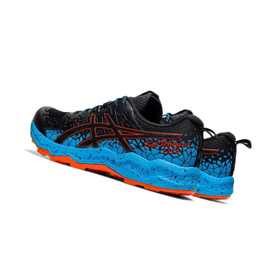 Black Men's Asics FUJITRABUCO Trail Running Shoes | US23598AS - Asics Outlet Sale