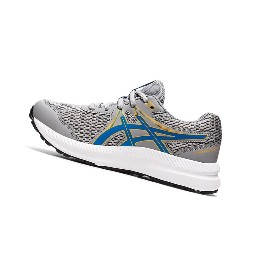 Sheet Rock / Electric Blue Kids' Asics CONTEND 7 GS Running Shoes | US13874VK - Asics Outlet Sale