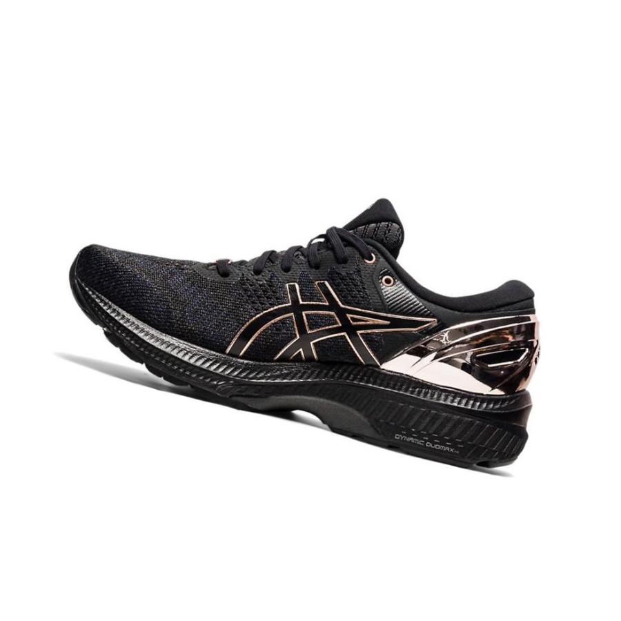 Black Women's Asics GEL-KAYANO 27 PLATINUM Running Shoes | US74358XF - Asics Outlet Sale