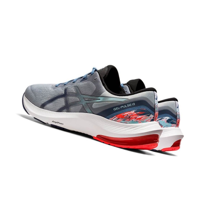 Grey Men's Asics GEL-PULSE 13 Running Shoes | US38167KZ - Asics Outlet Sale
