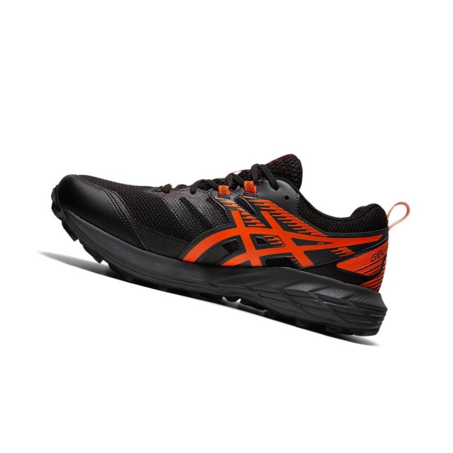 Black Men's Asics GEL-SONOMA 6 G-TX Trail Running Shoes | US83069XN - Asics Outlet Sale