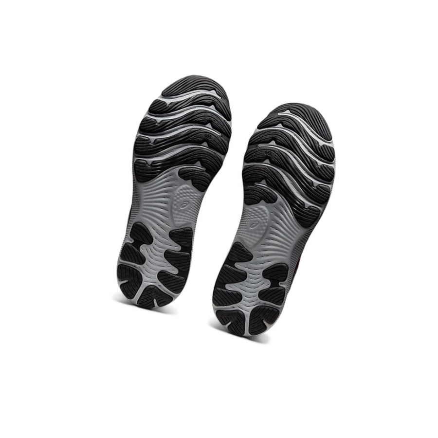 Sheet Rock / Cherry Tomato Men's Asics GEL-NIMBUS 24 Running Shoes | US73092WP - Asics Outlet Sale