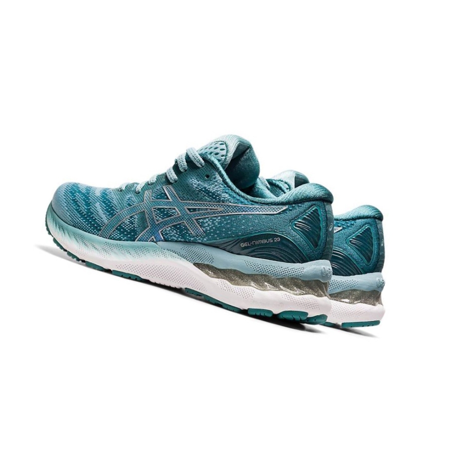 Mint Women's Asics GEL-NIMBUS 23 Running Shoes | US92847HU - Asics Outlet Sale
