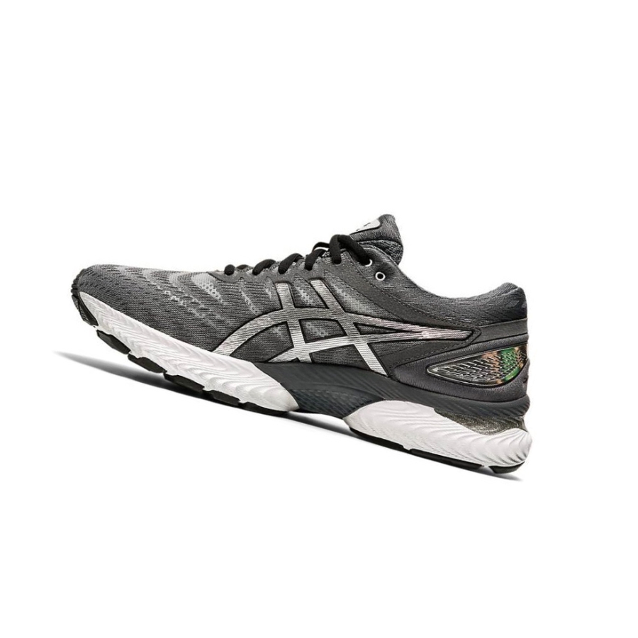 Grey Men's Asics GEL-NIMBUS 22 Platinum Running Shoes | US26539KI - Asics Outlet Sale