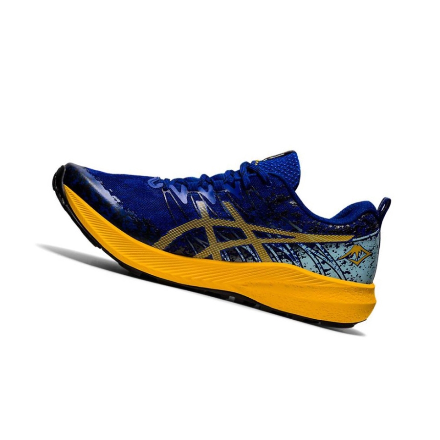 Blue Men's Asics FUJI LITE 2 Trail Running Shoes | US79348BK - Asics Outlet Sale