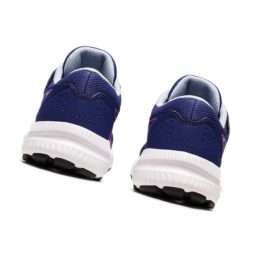 Dive Blue / Orchid Kids' Asics CONTEND 8 PS Running Shoes | US17568VD - Asics Outlet Sale