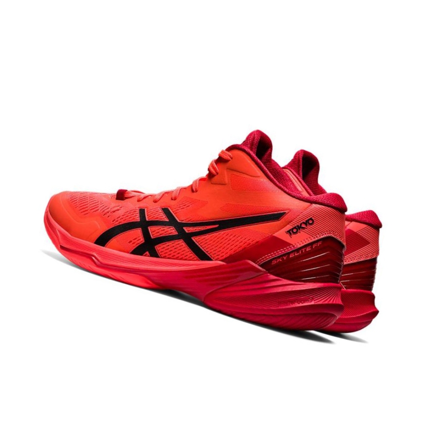 Red Men's Asics SKY ELITE FF MT 2 TOKYO Volleyball Shoes | US56472WV - Asics Outlet Sale