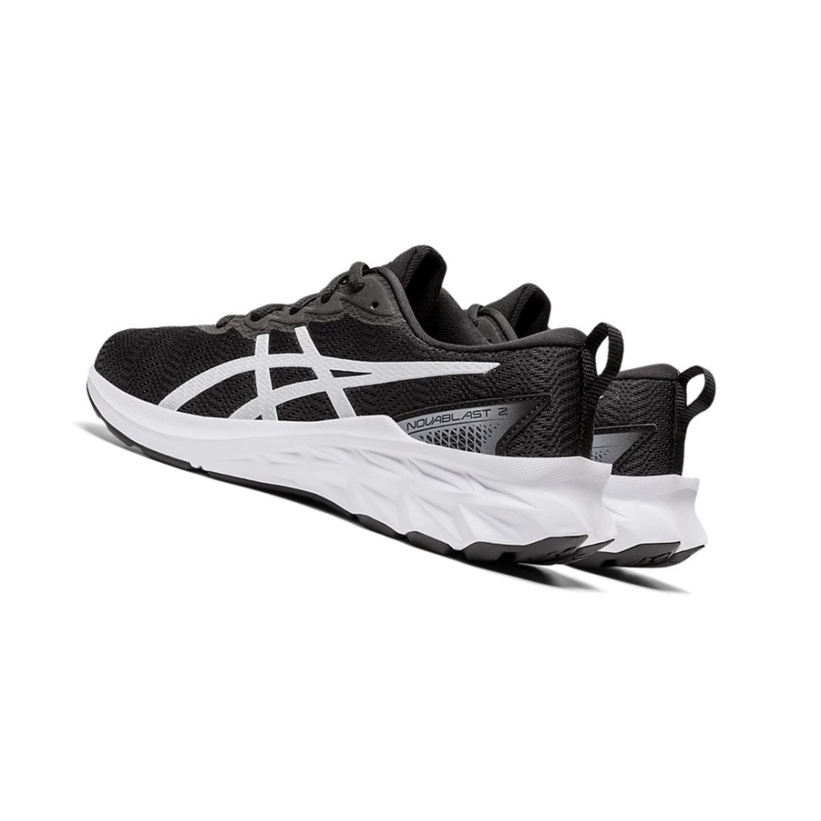 Black / White Kids' Asics NOVABLAST 2 GS Running Shoes | US49328GO - Asics Outlet Sale