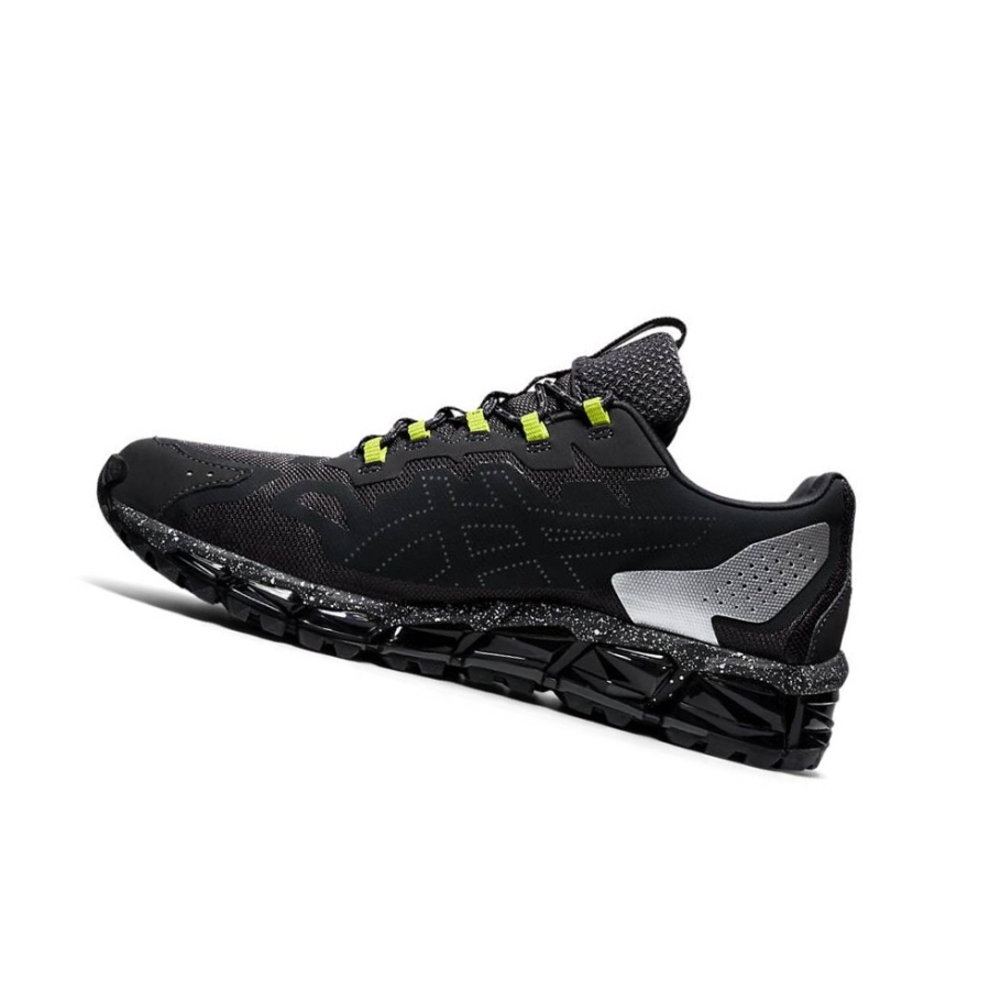 Black Men's Asics GEL-QUANTUM 360 6 Sneakers | US85470NI - Asics Outlet Sale
