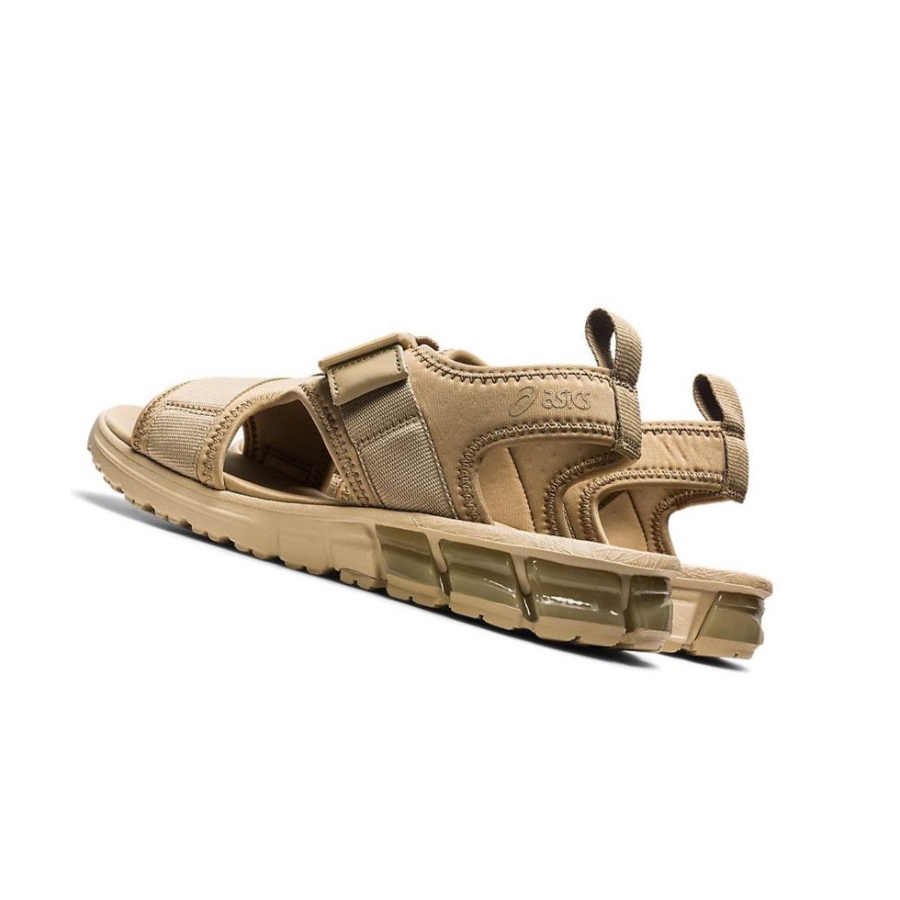 Brown Men's Asics GEL-QUANTUM 90 SD Sandals | US05764YP - Asics Outlet Sale