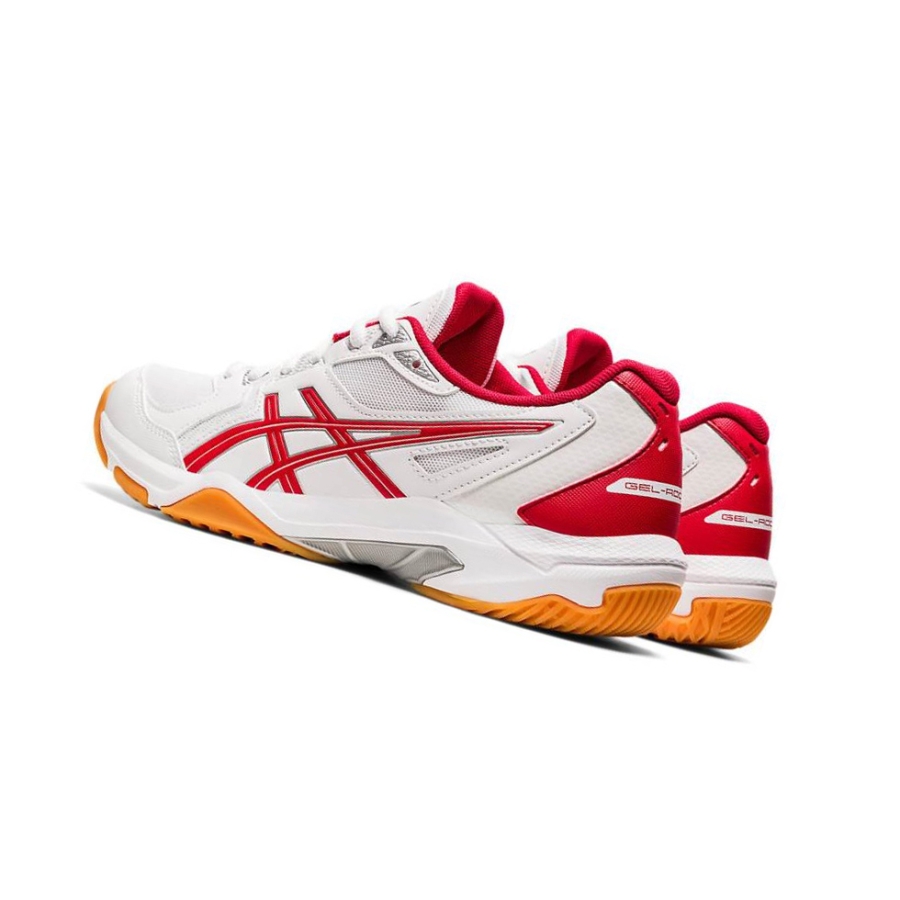 White Women's Asics GEL-ROCKET 10 Volleyball Shoes | US94780XU - Asics Outlet Sale