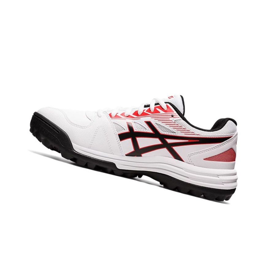 White / Red Men's Asics GEL-LETHAL FIELD Sneakers | US21398LJ - Asics Outlet Sale