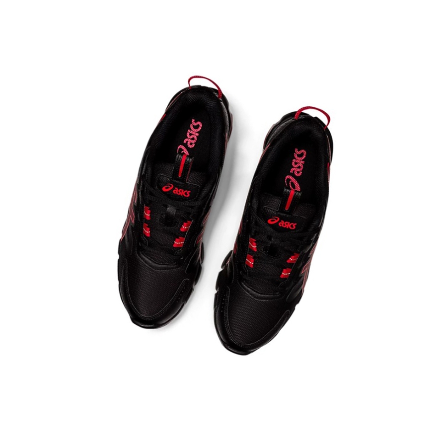 Black / Classic Red Women's Asics GEL-QUANTUM 90 Sneakers | US76930PM - Asics Outlet Sale