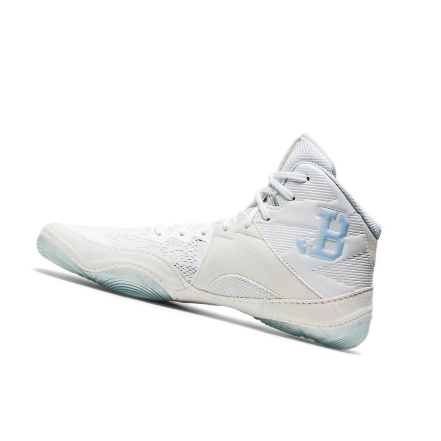 White Men's Asics JB ELITE IV Wrestling Shoes | US95041MU - Asics Outlet Sale