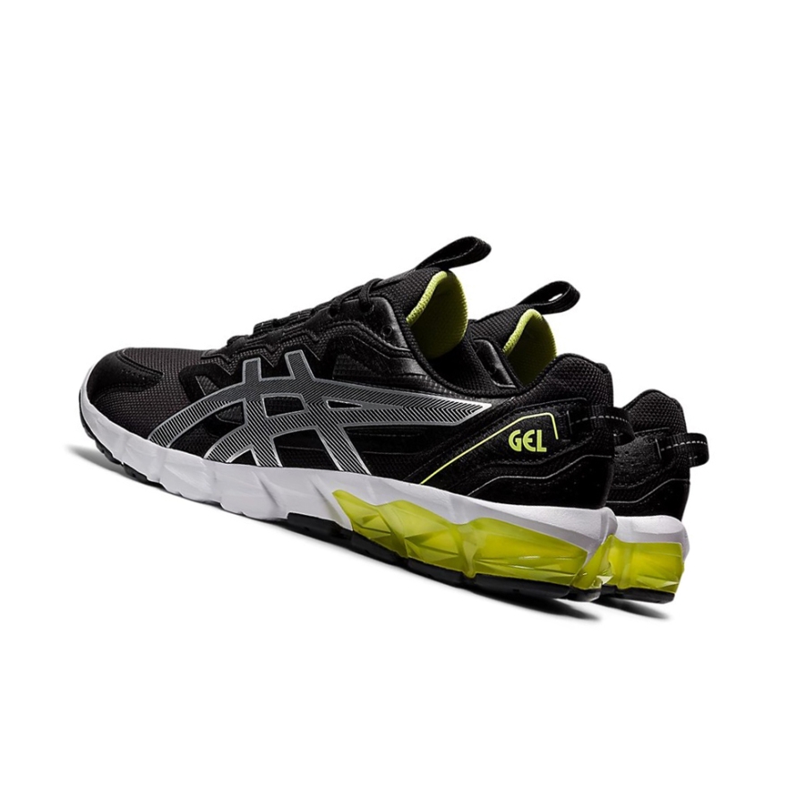 Black / Glow Yellow Men's Asics GEL-QUANTUM 90 Sneakers | US86307IL - Asics Outlet Sale