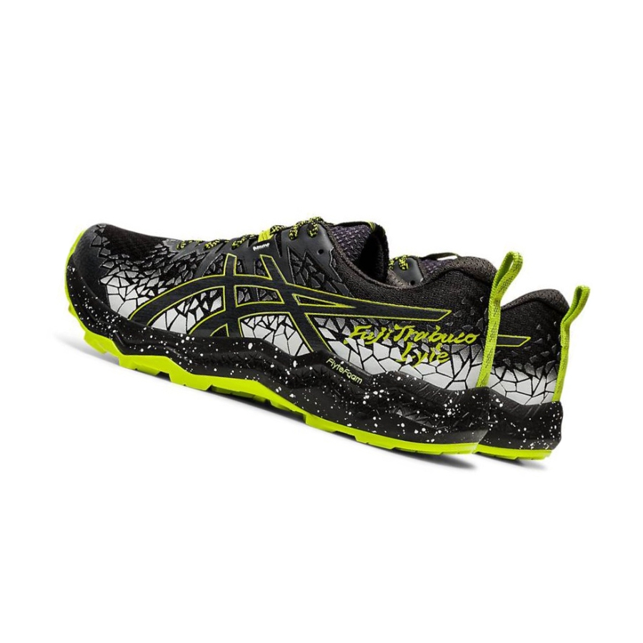 Black Men's Asics FUJITRABUCO Trail Running Shoes | US15962MS - Asics Outlet Sale