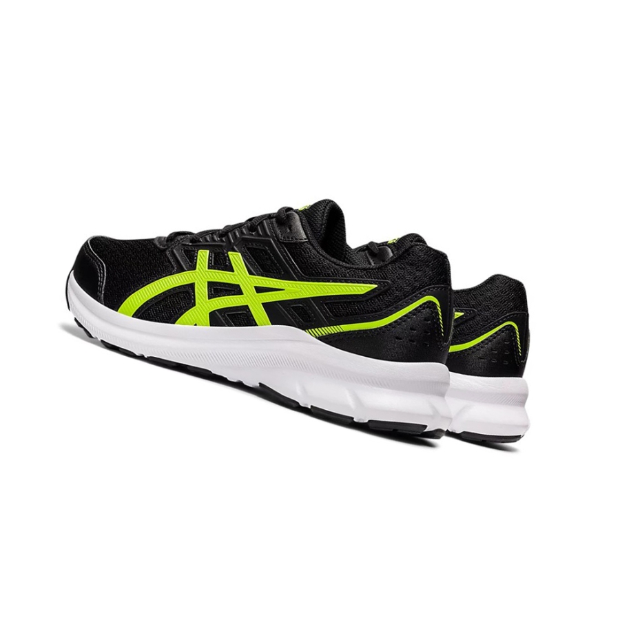 Black / Hazard Green Kids' Asics JOLT 3 GS Running Shoes | US03425BR - Asics Outlet Sale