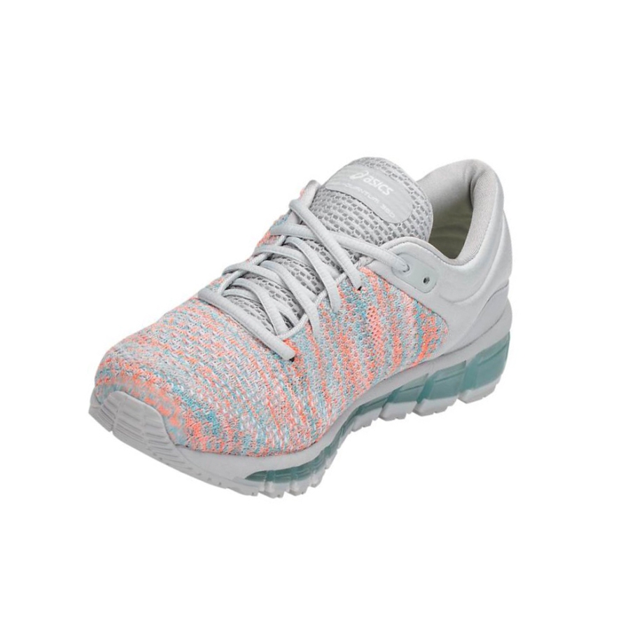 Grey Women's Asics GEL-Quantum 360 Kni Sneakers | US62749WO - Asics Outlet Sale