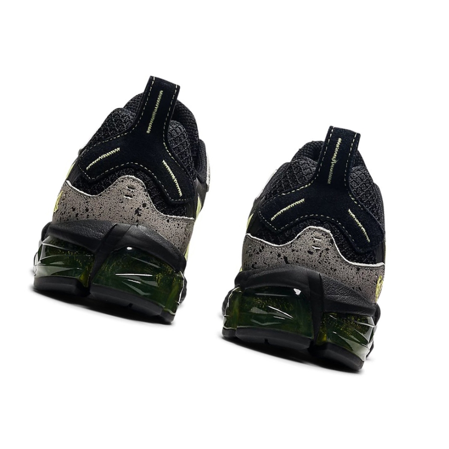 Black / Glow Yellow Men's Asics GEL-QUANTUM 180 Sneakers | US51049RE - Asics Outlet Sale