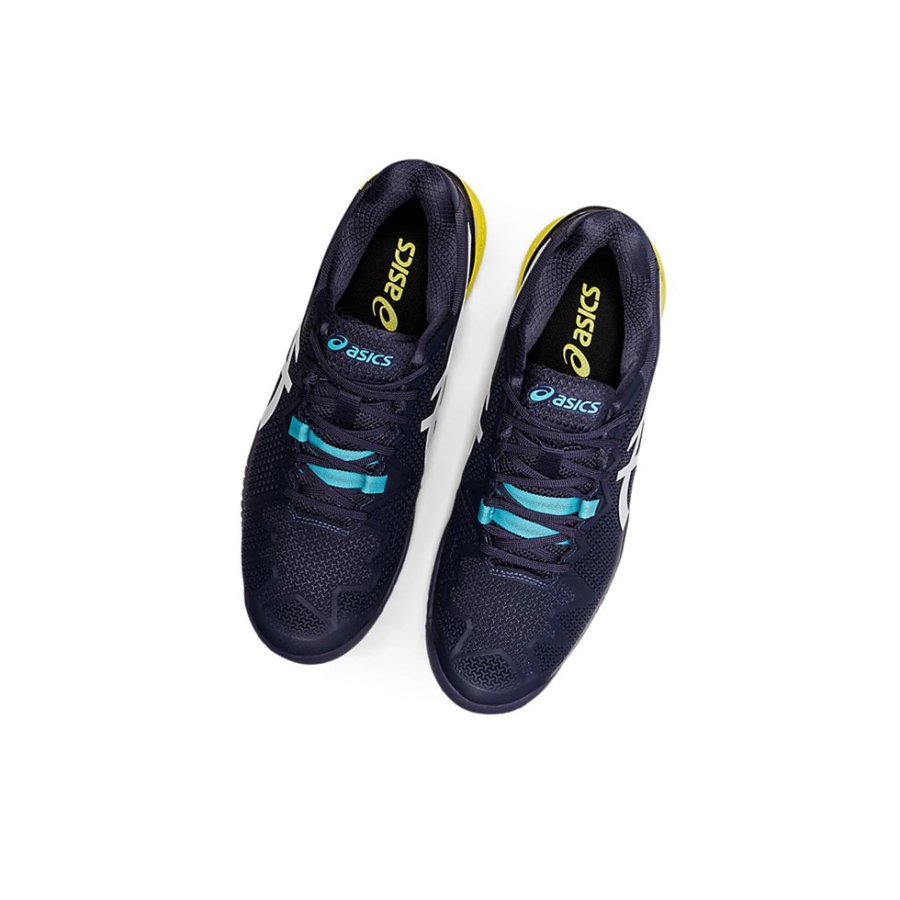 Indigo Fog / White Men's Asics GEL-RESOLUTION 8 Tennis Shoes | US87603GC - Asics Outlet Sale