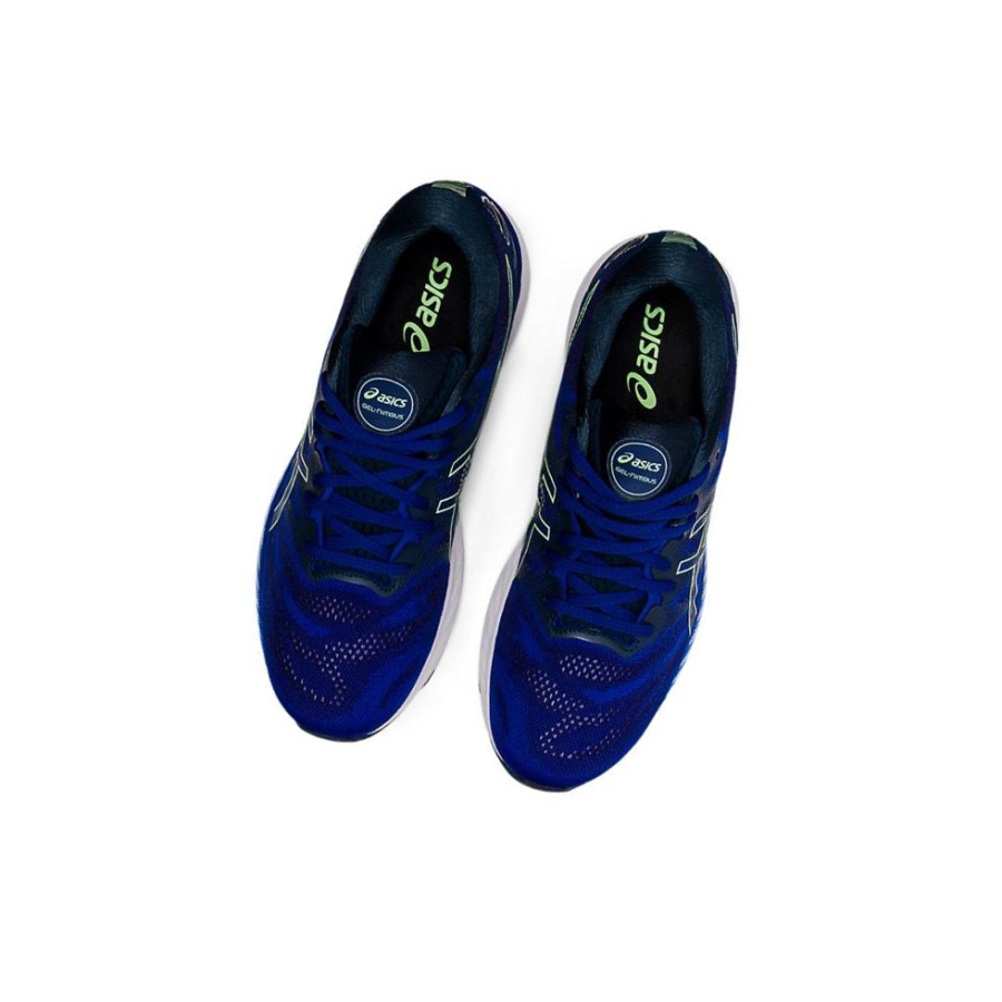 Blue Men's Asics GEL-NIMBUS 23 Running Shoes | US76359JZ - Asics Outlet Sale