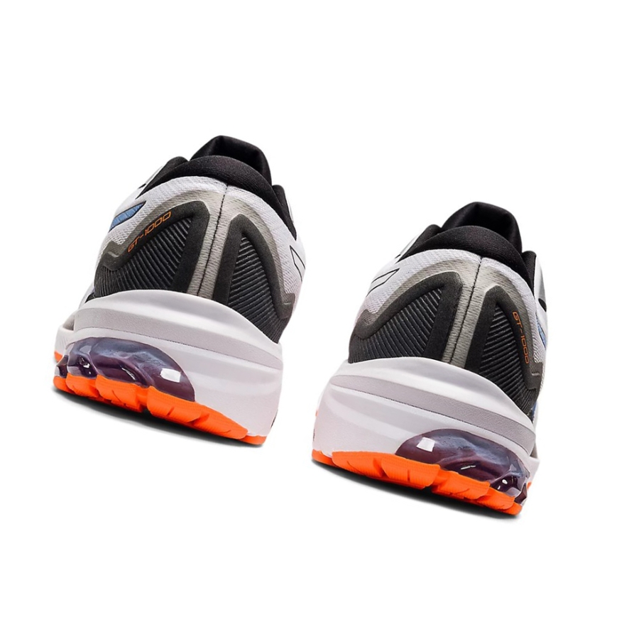 White / Blue Men's Asics GT-1000 11 Running Shoes | US39760AM - Asics Outlet Sale