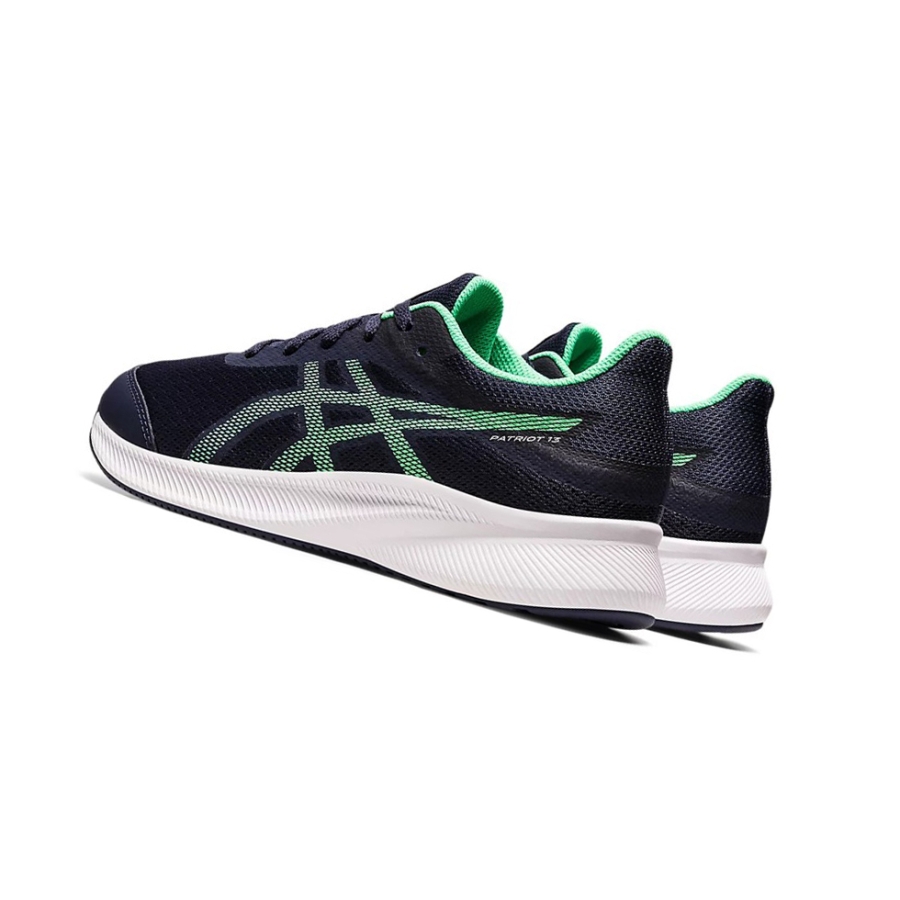 Midnight / New Leaf Kids' Asics PATRIOT 13 GS Running Shoes | US71923LQ - Asics Outlet Sale